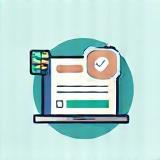 Illustration of a simple online form or user interface icon.